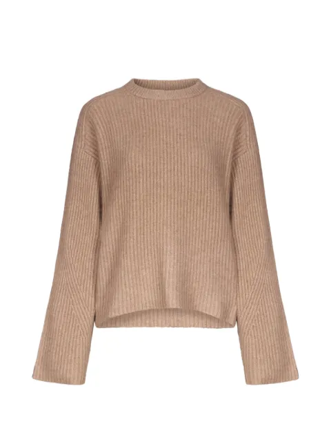 Loulou Axel ribbed panelled sweater