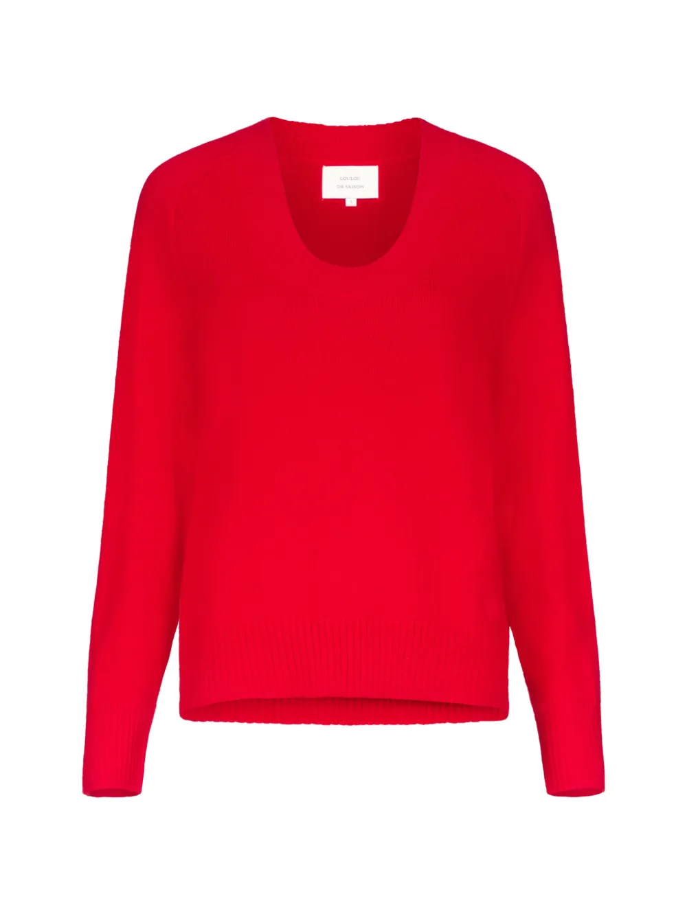 Loulou Baji knitted sweater - Rosso