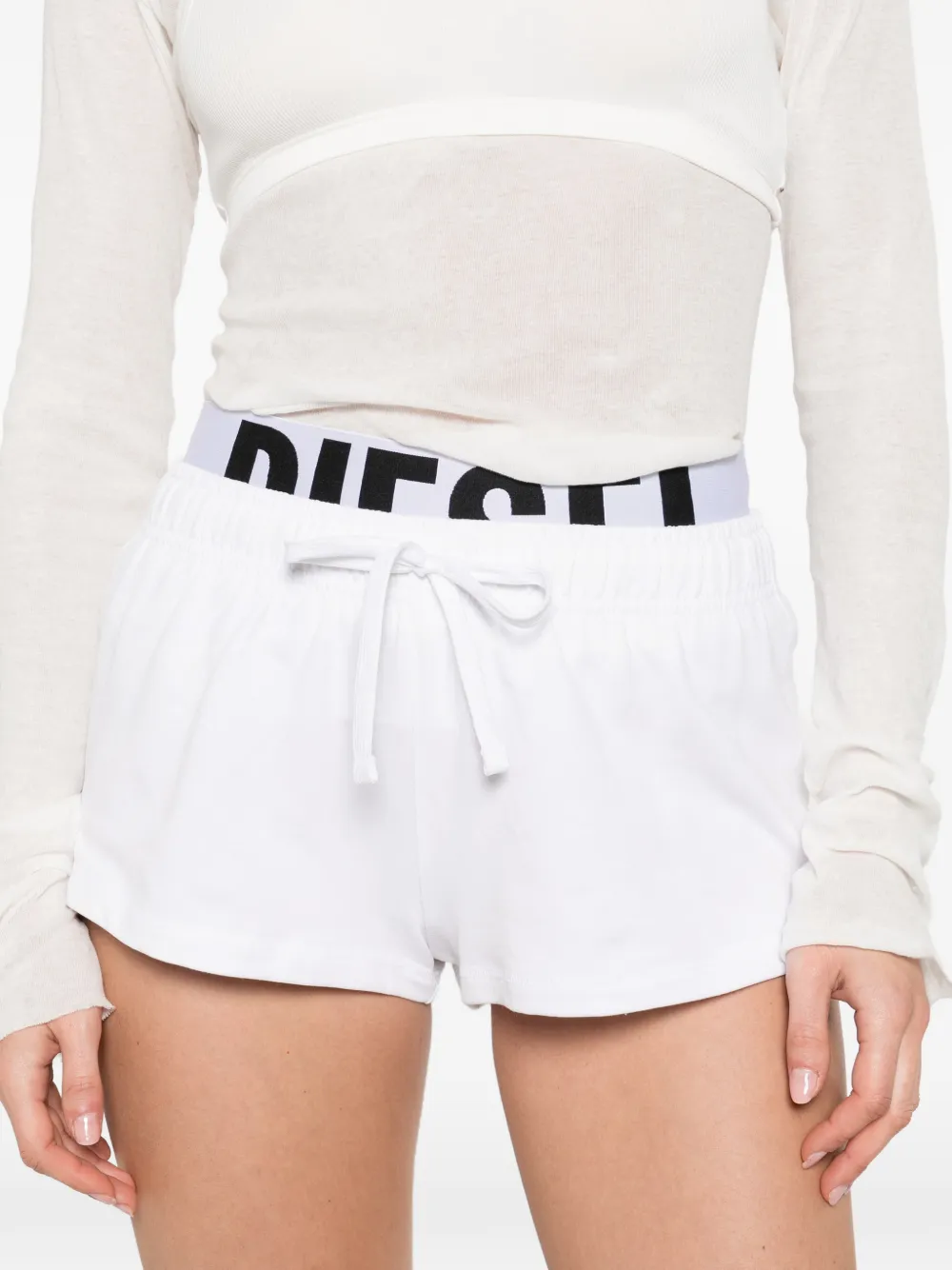 Drawstring Logo Shorts