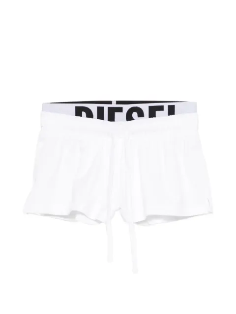 Diesel shorts con cordones en la pretina y logo