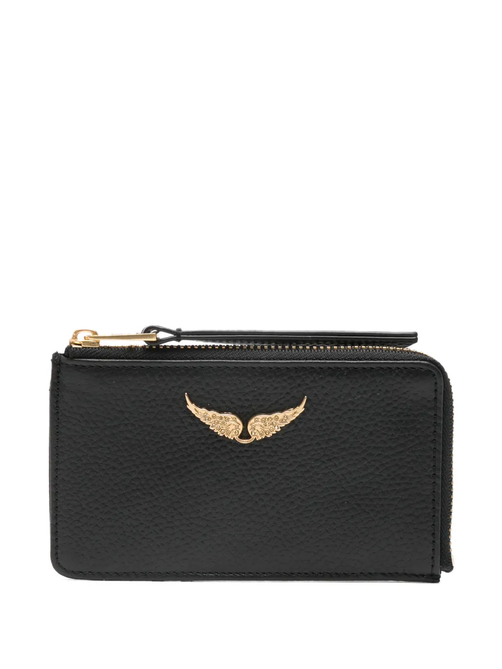 Zadig&Voltaire logo-plaque wallet - Nero
