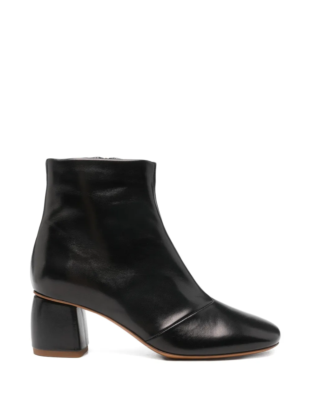 Forte Forte block-heel ankle boots - Nero