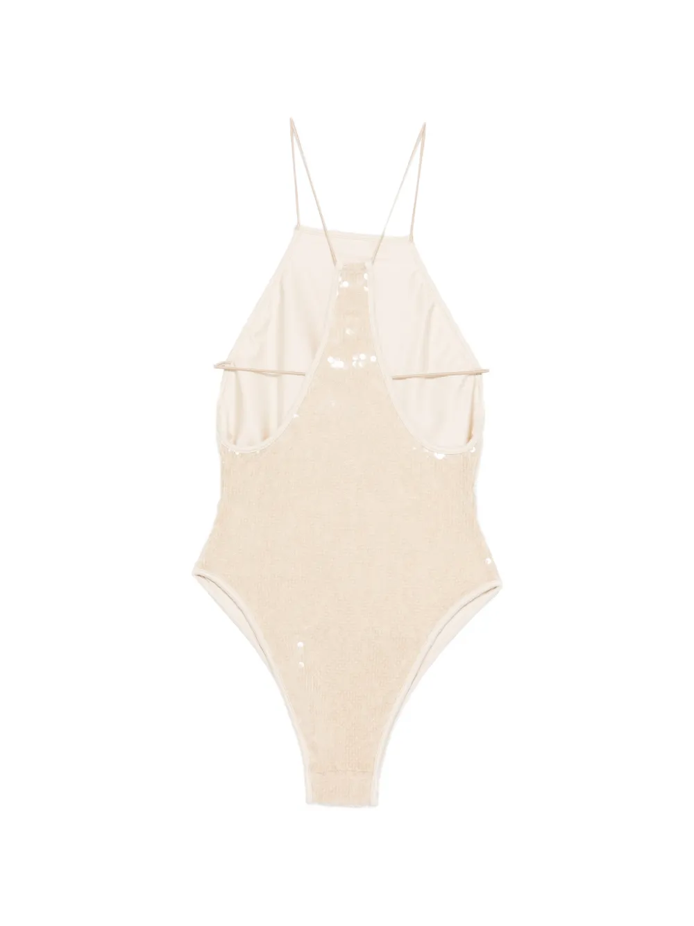  Oséree Sequin Embellished Swimsuit - Neutrals 