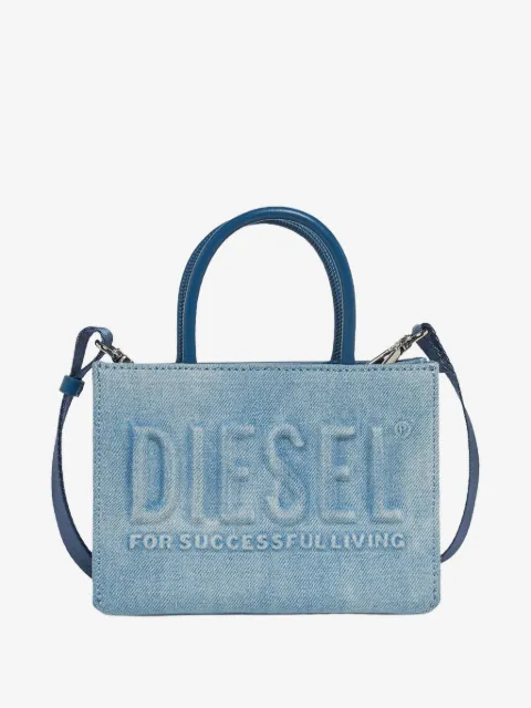 Diesel Kids Dsl 3D liten totebag med präglad logotyp
