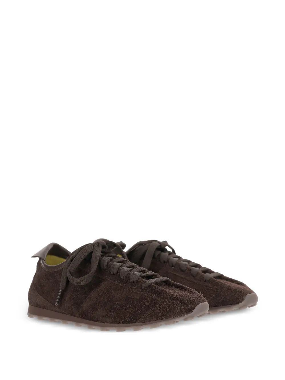 Jacquemus logo lacing sneakers - Bruin