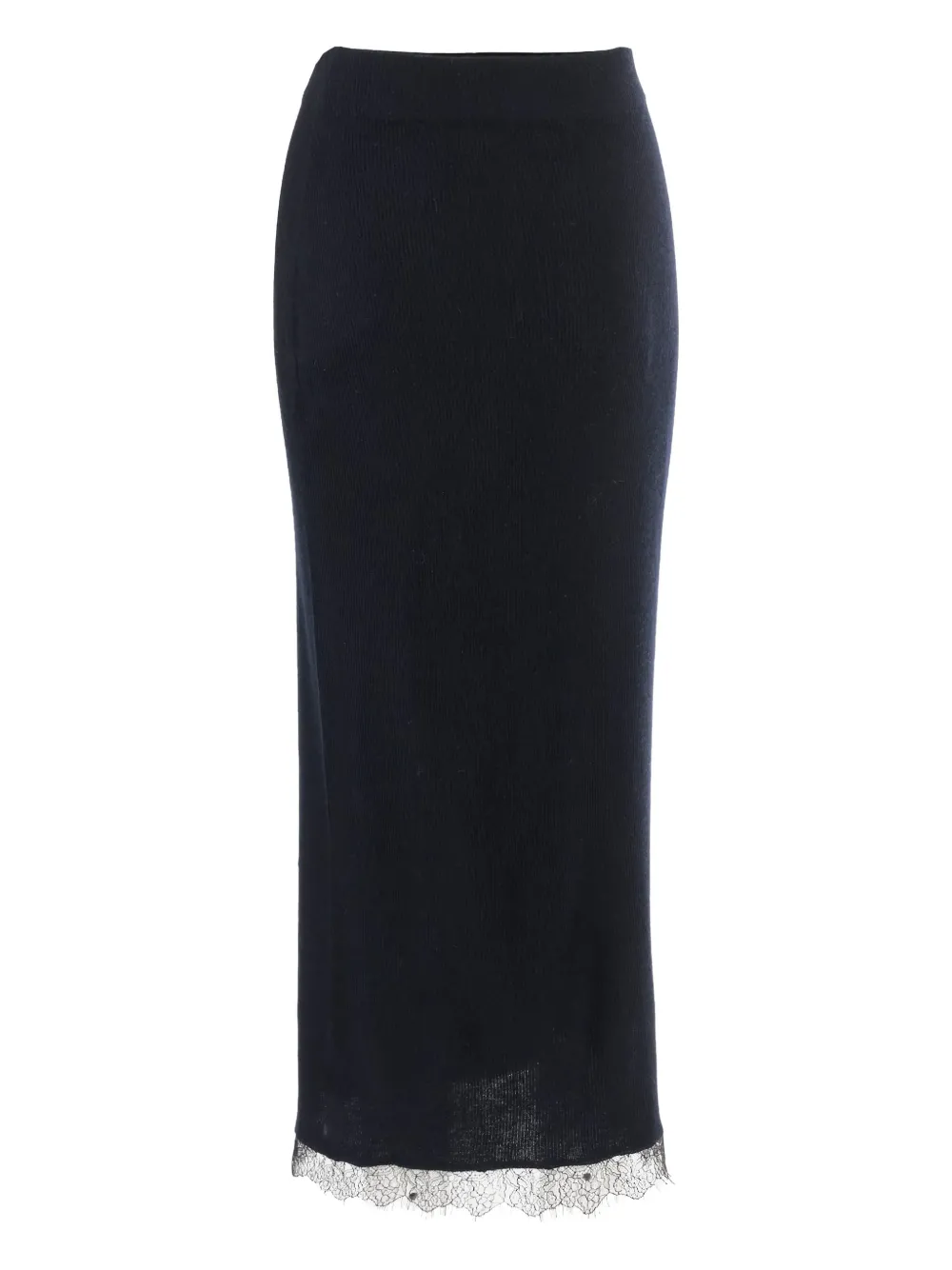 Arch4 elasticated lace skirt - Blauw