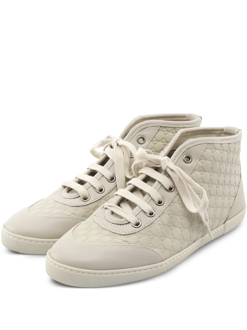 Gucci Pre-Owned Micro GG Guccissima sneakers - Toni neutri