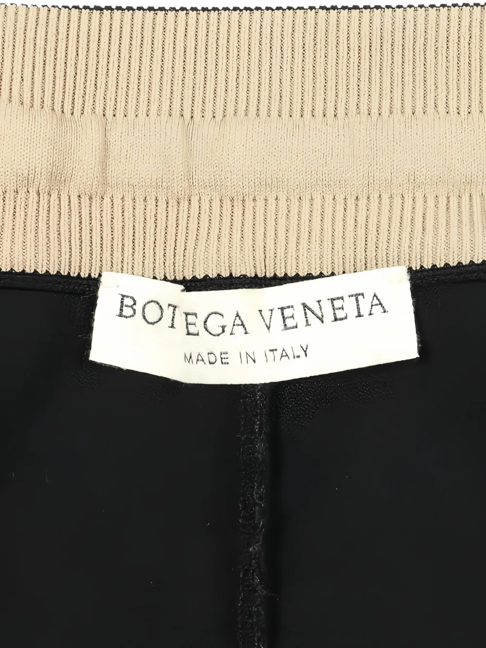 Bottega Veneta Pre-Owned Ribbed jogger sweat pants - Grau
