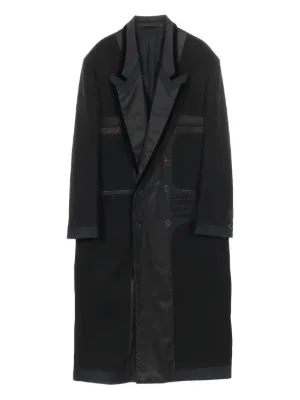 Balenciaga Prince Of Wales Check Trench Coat | Grey | FARFETCH