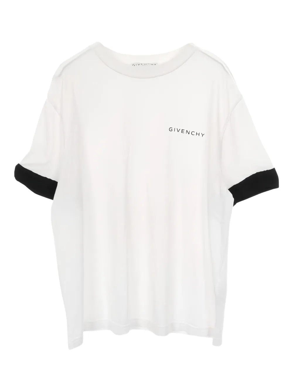 Givenchy Pre-Owned logo-print short-sleeve T-shirt - Bianco