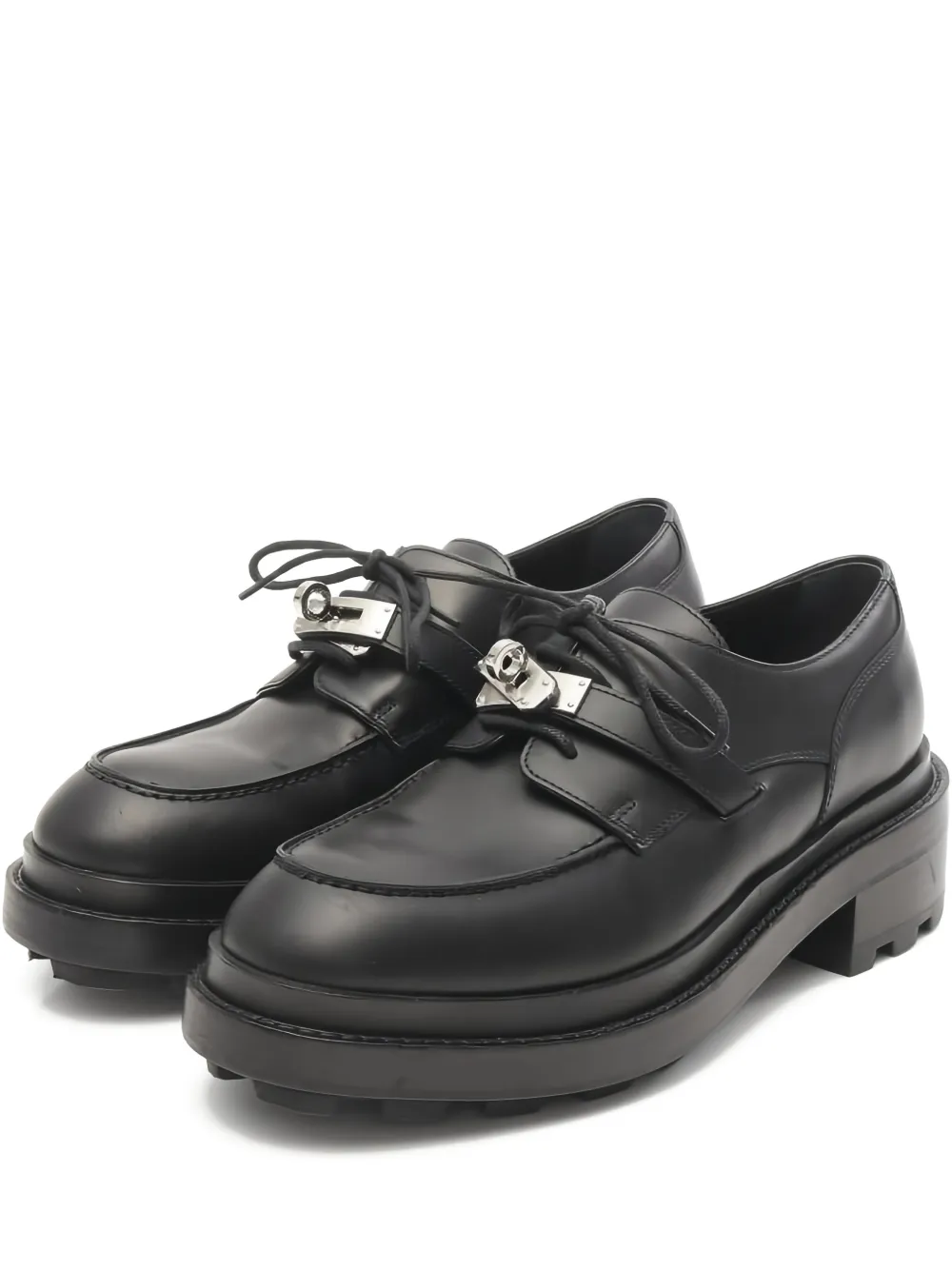 Hermès Pre-Owned Mocassini First Kelly - Nero