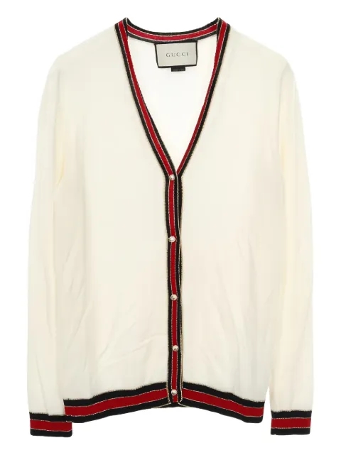 Gucci Pre-Owned pearl button cardigan