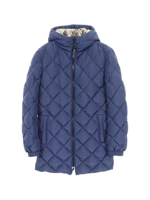 Etro Pre-Owned quilted hooded coat