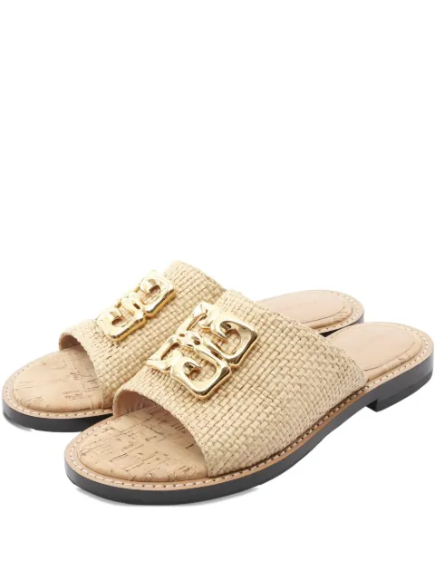 Givenchy Pre-Owned 4G Liquid slide sandals