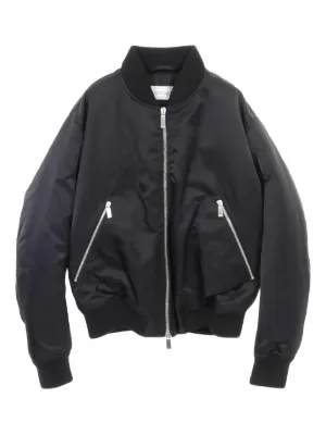 Off-White ロゴ ボンバージャケット | ブラック | FARFETCH JP