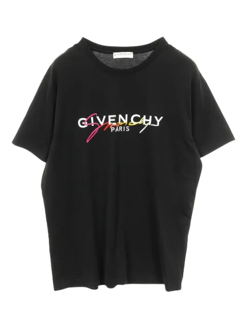 Givenchy Pre-Owned 2010s crew-neck logo-print T-shirt