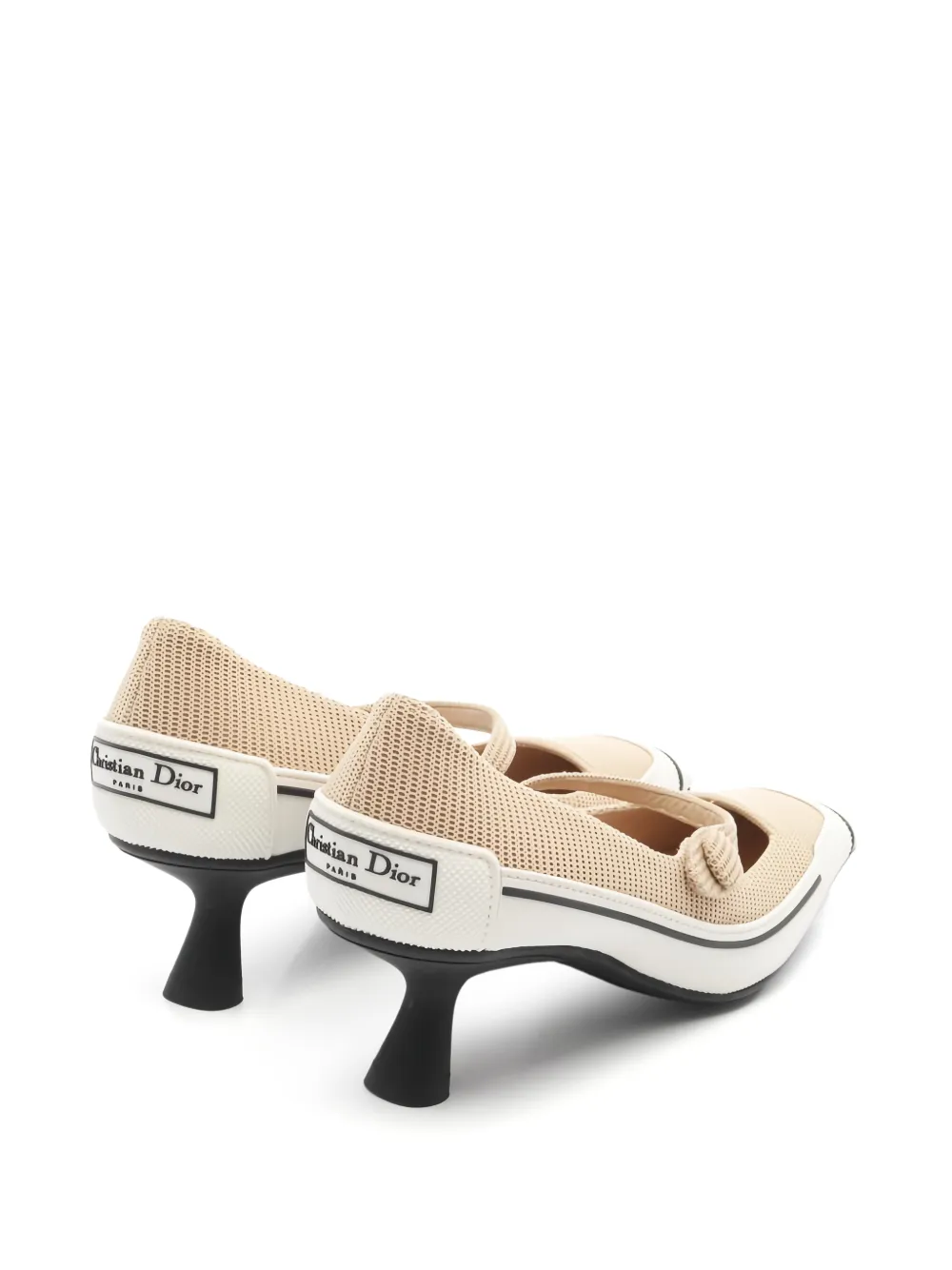 Christian Dior Pre-Owned D-motion heeled pumps - Beige