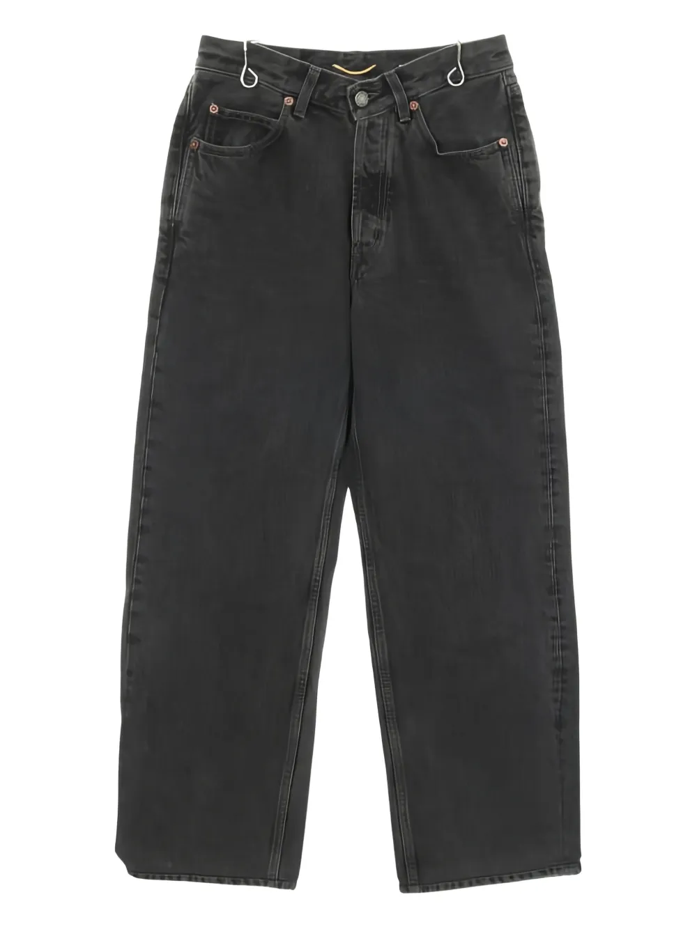 Saint Laurent Pre-Owned Jeans con cinque tasche - Nero