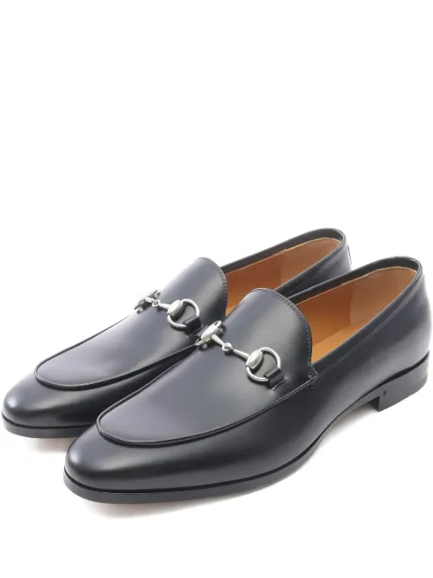 Gucci Pre-Owned Horsebit leather loafers