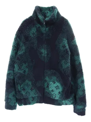 Louis Vuitton Pre-Owned 2010s Monogram Jacquard Jacket | Blue