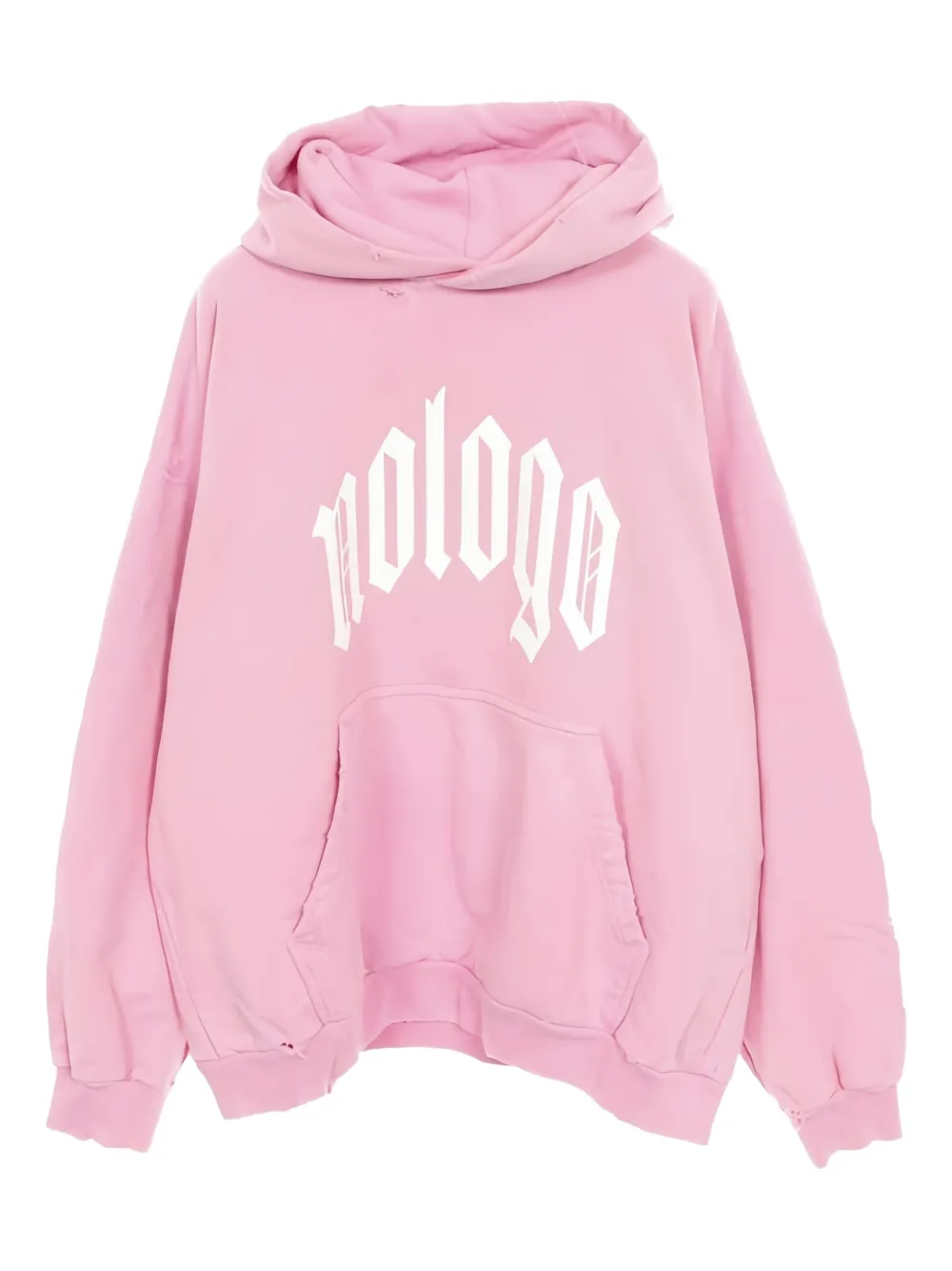 Balenciaga Pre-Owned 2010s logo print hoodie - Rosa