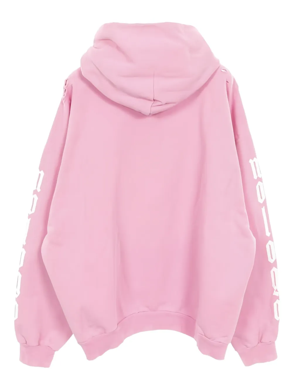  Balenciaga Pre-owned 2010s Logo Print Hoodie - Pink 