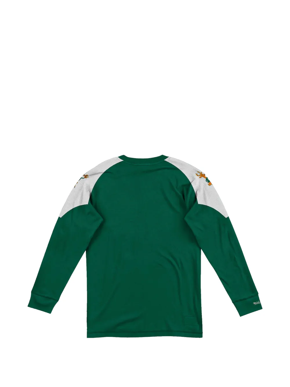 Mitchell & Ness x NBA Milwaukee Bucks long-sleeve T-shirt Groen