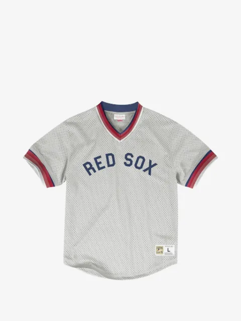 Mitchell & Ness x MLB Boston Red Sox V-neck jersey