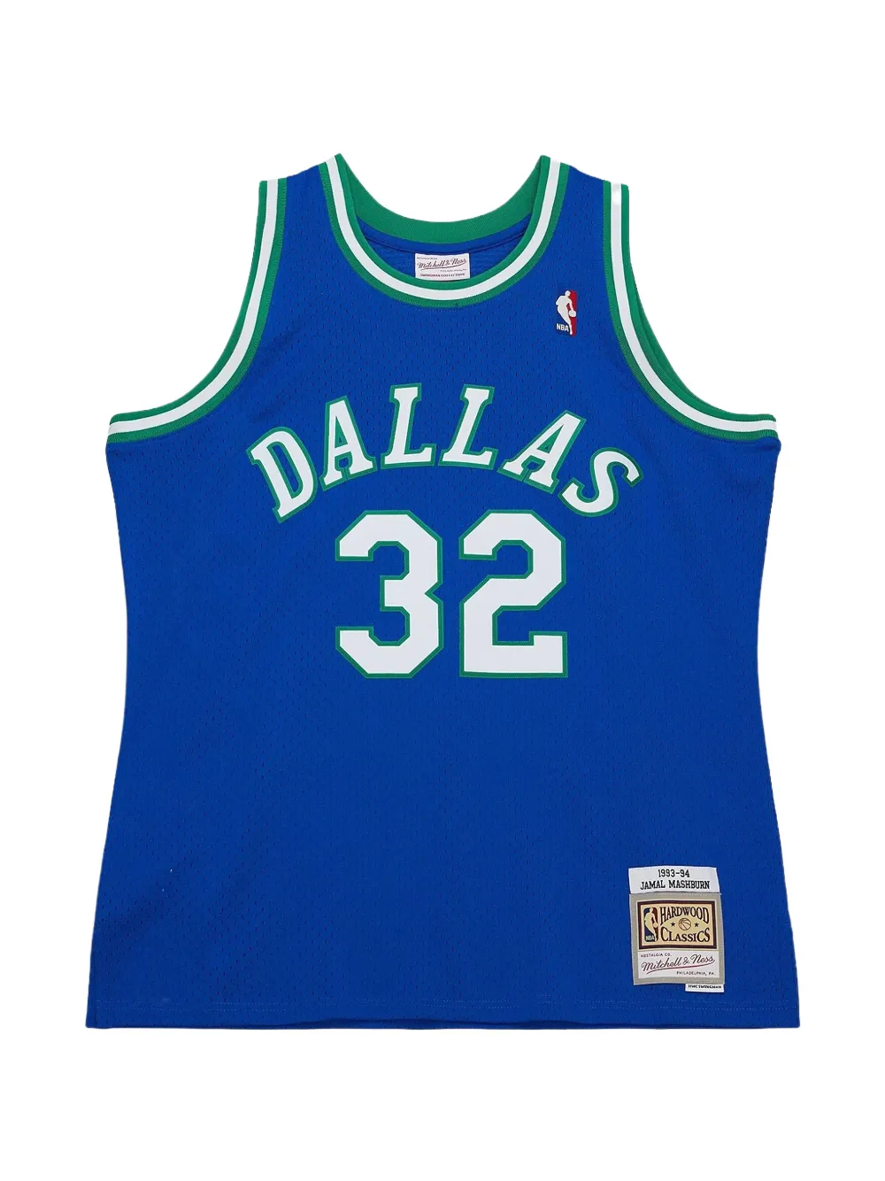 Mitchell & Ness x NBA T-shirt Dallas Mavericks 1993-1994 Jamal Mashburn - Blu