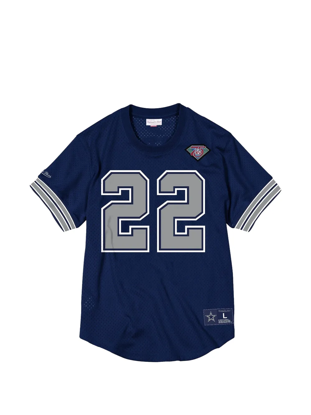 Mitchell & Ness T-shirt NFL Name & Number Dallas - Blu