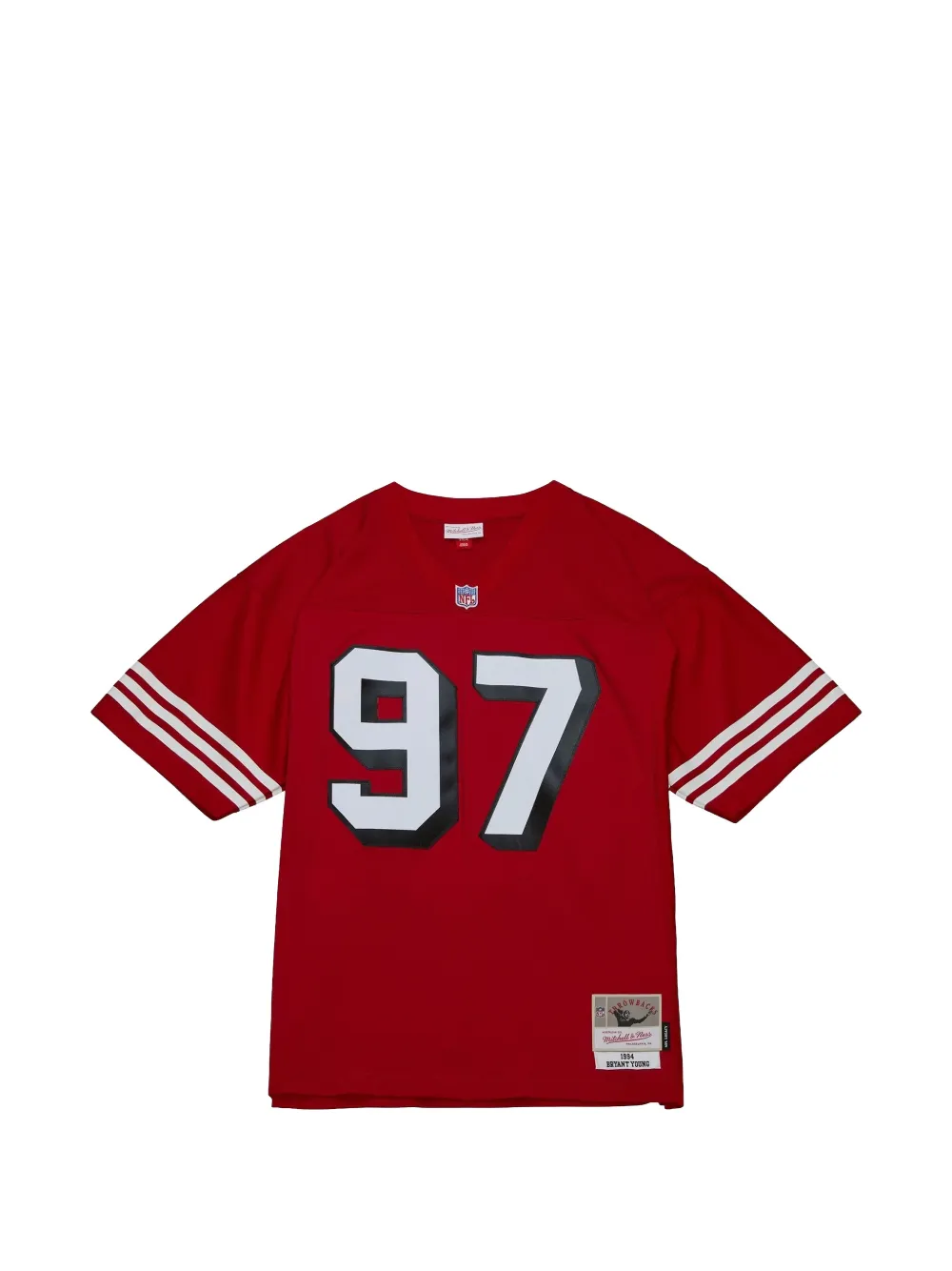 Mitchell & Ness x NFL T-shirt San Francisco 49ers 1994 Bryant Young Legacy - Rosso