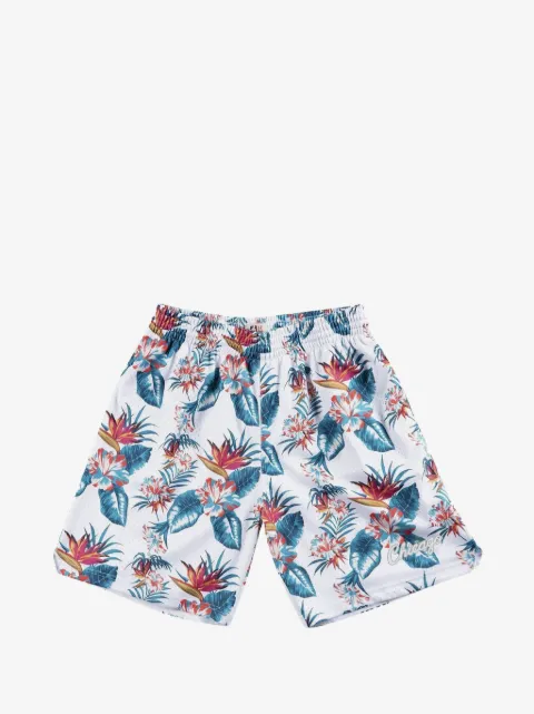 Mitchell & Ness shorts con estampado floral Chicago Bulls en colaboración con NBA