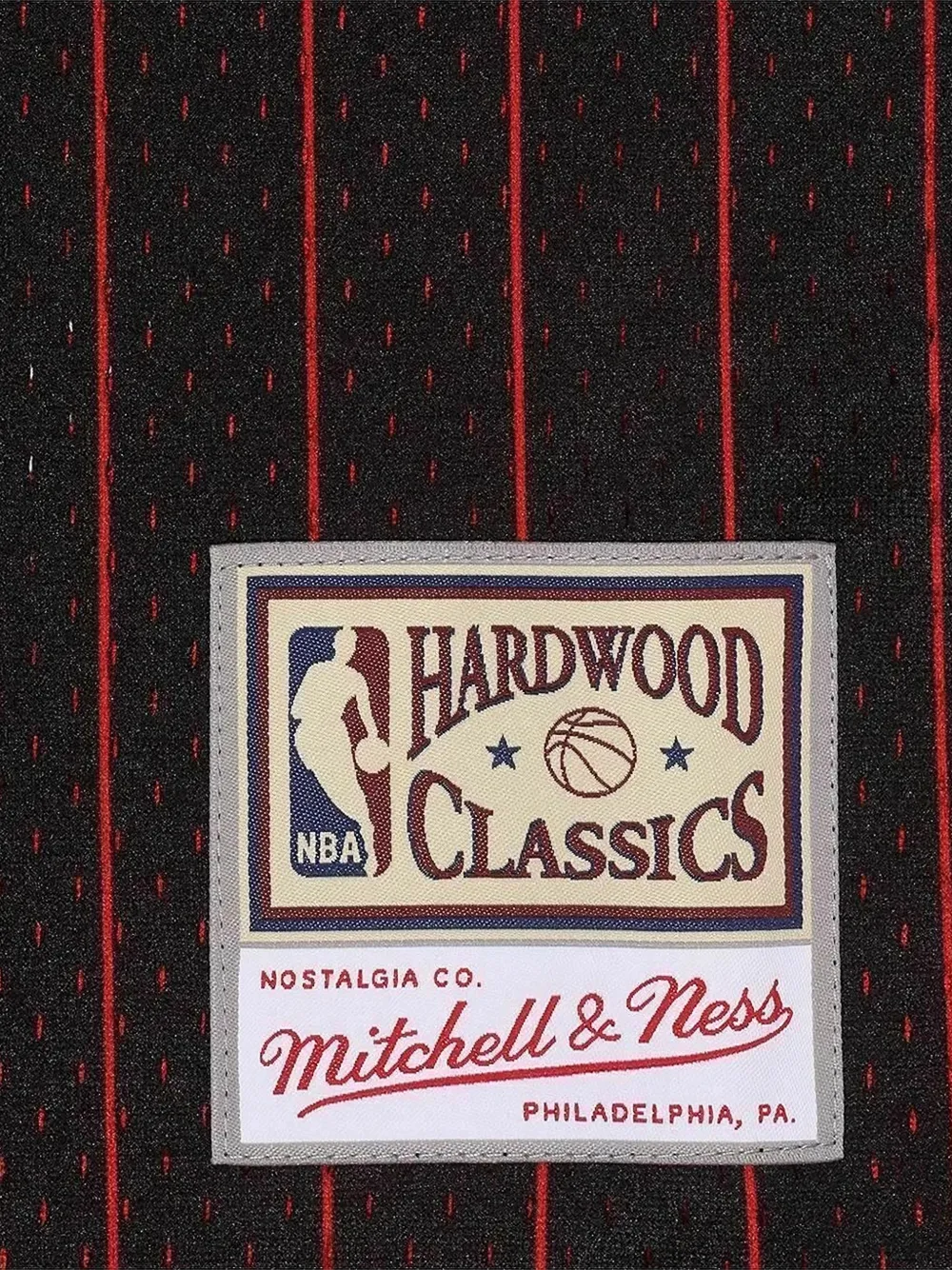 Mitchell & Ness x NBA Chicago Bulls 6 Rings Batting Practice jersey Zwart