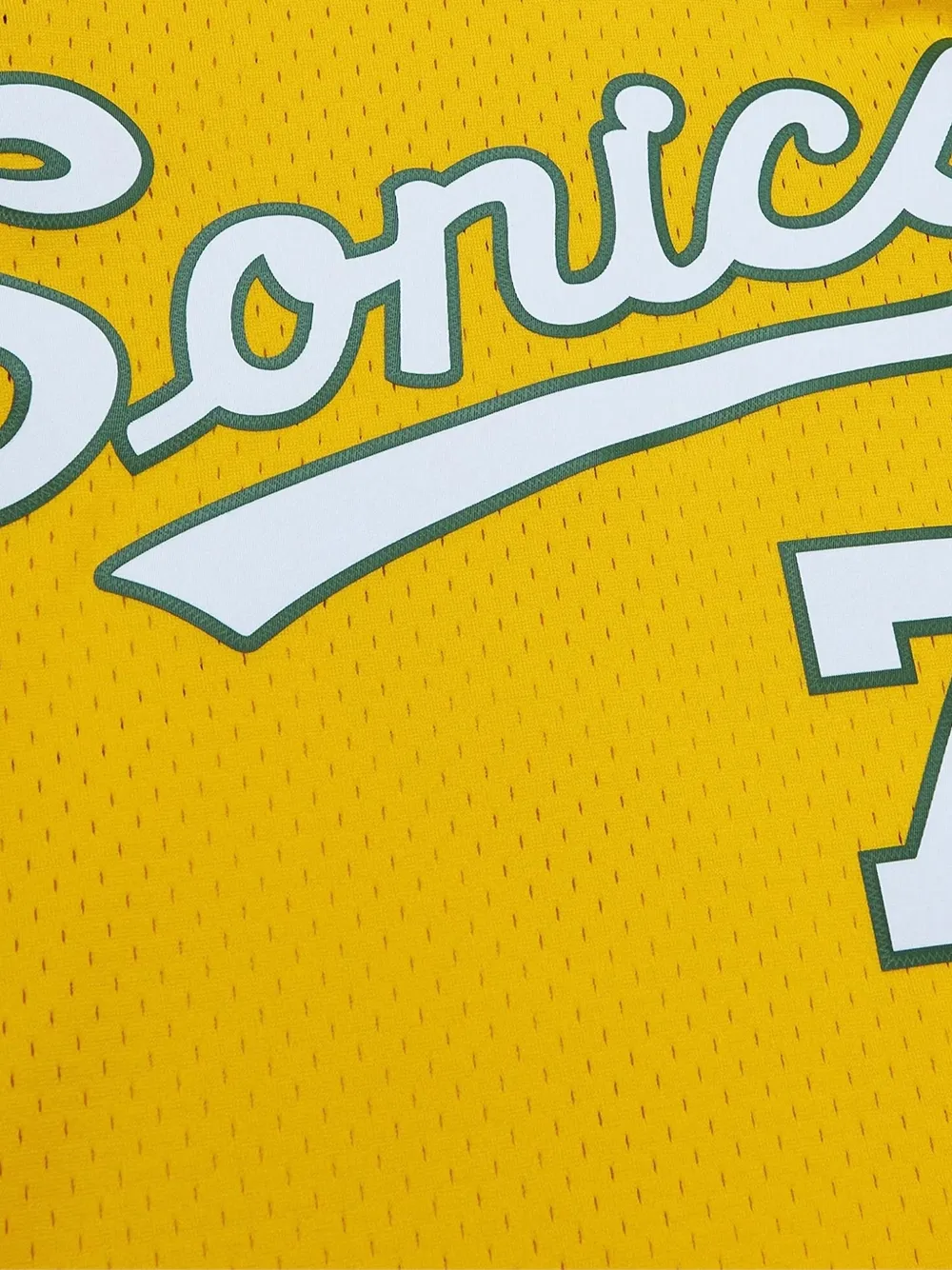 Mitchell & Ness Seattle SuperSonics 2003-04 Rashard Lewis Hardwood Classics gilet Geel