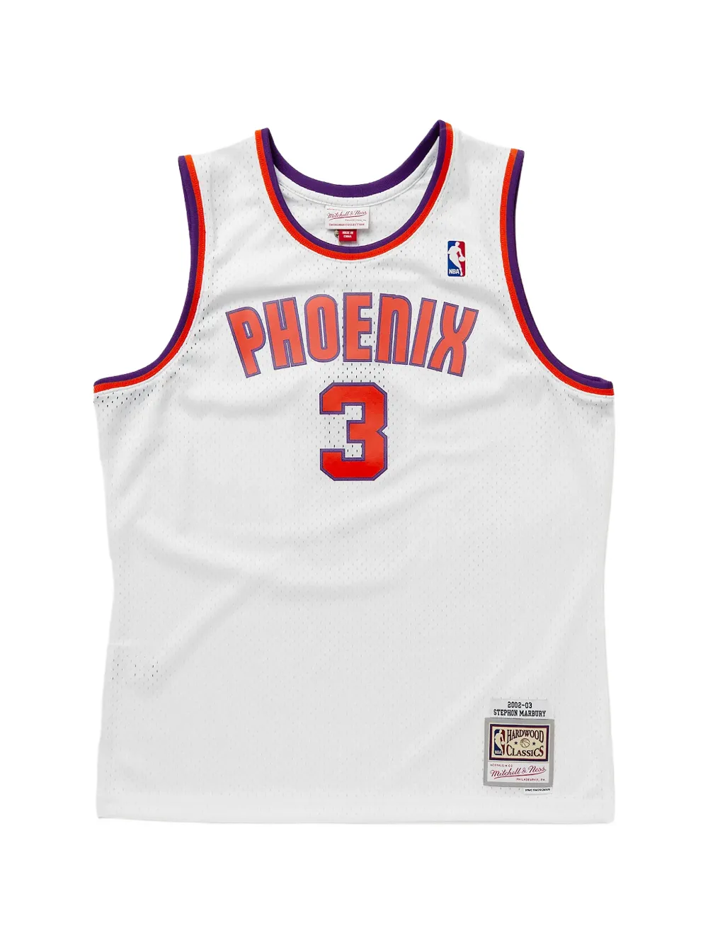 Mitchell & Ness x NBA Pantaloni Alternate - Bianco