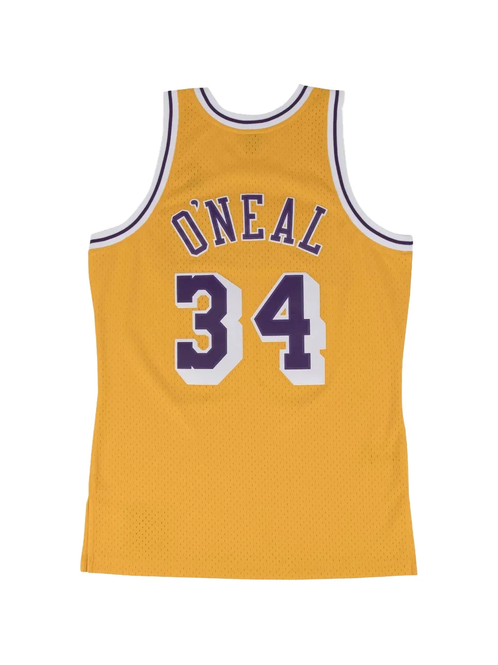 Mitchell & Ness Canotta NBA Shaquille O’Neal 1996 Los Angeles Lakers - Giallo