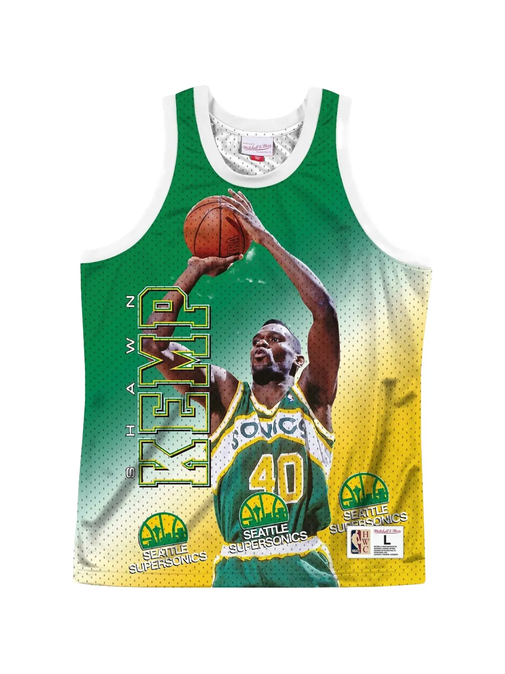 Mitchell & Ness Top Shawn Kemp - Verde