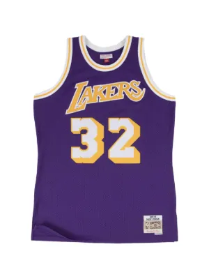 Mitchell & Ness NBA LA Lakers 84 Magic Johnson Jersey | Purple