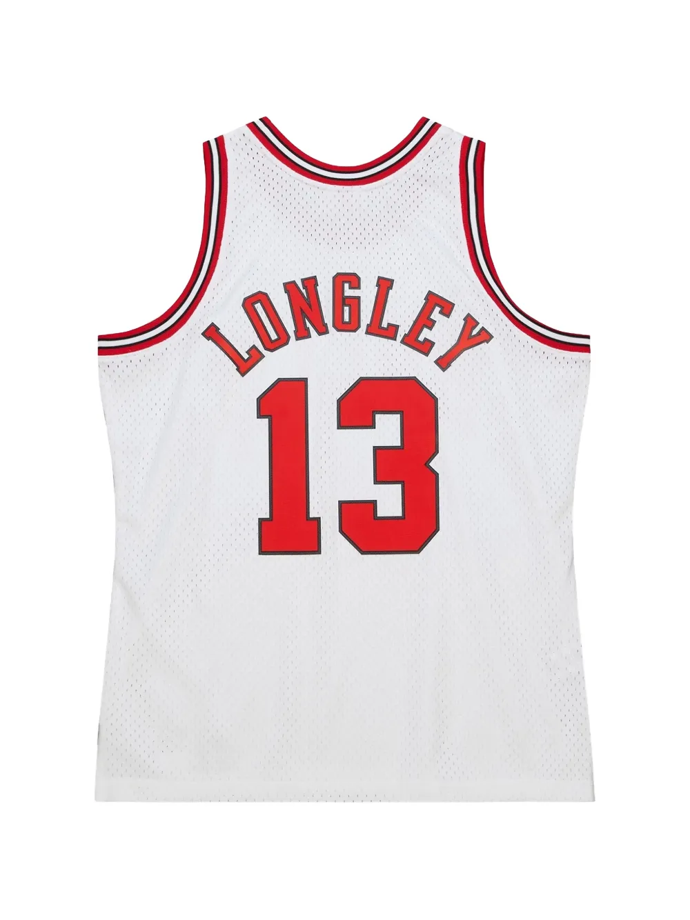 Mitchell & Ness x NBA Luc Longley Chicago Bulls 1997 top Wit