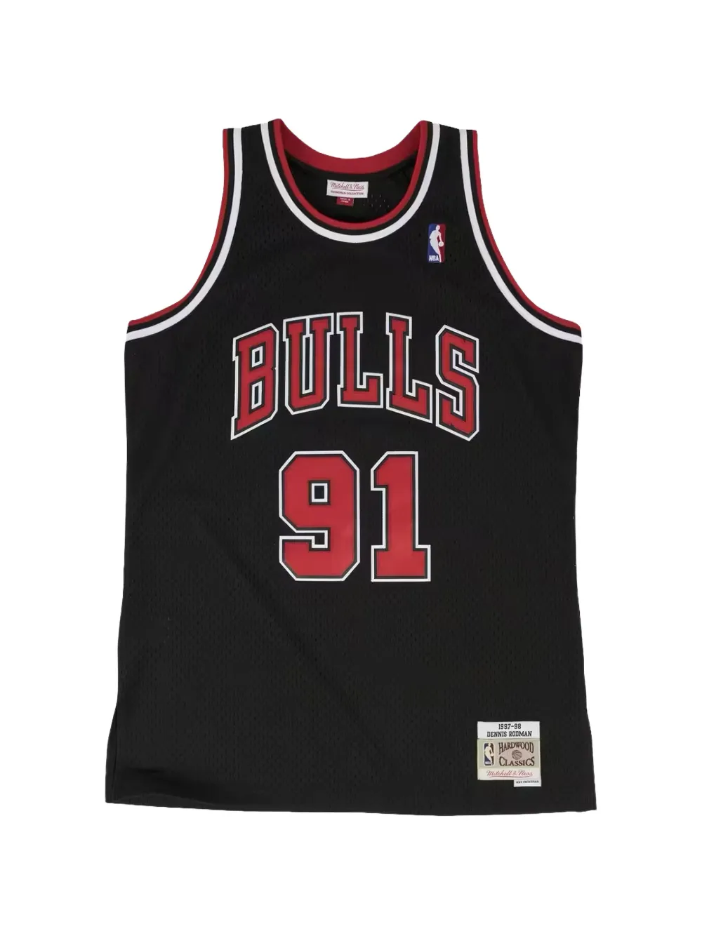Mitchell & Ness T-shirt Dennis Rodman - Nero