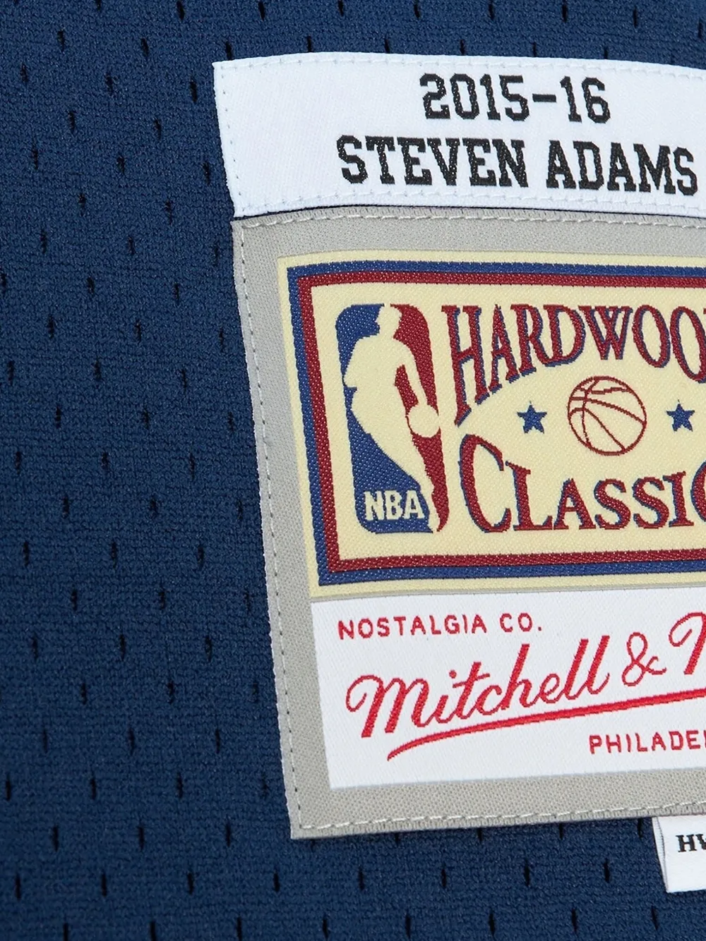 Mitchell & Ness x NBA Oklahoma City Thunder Steven Adams jersey Blauw