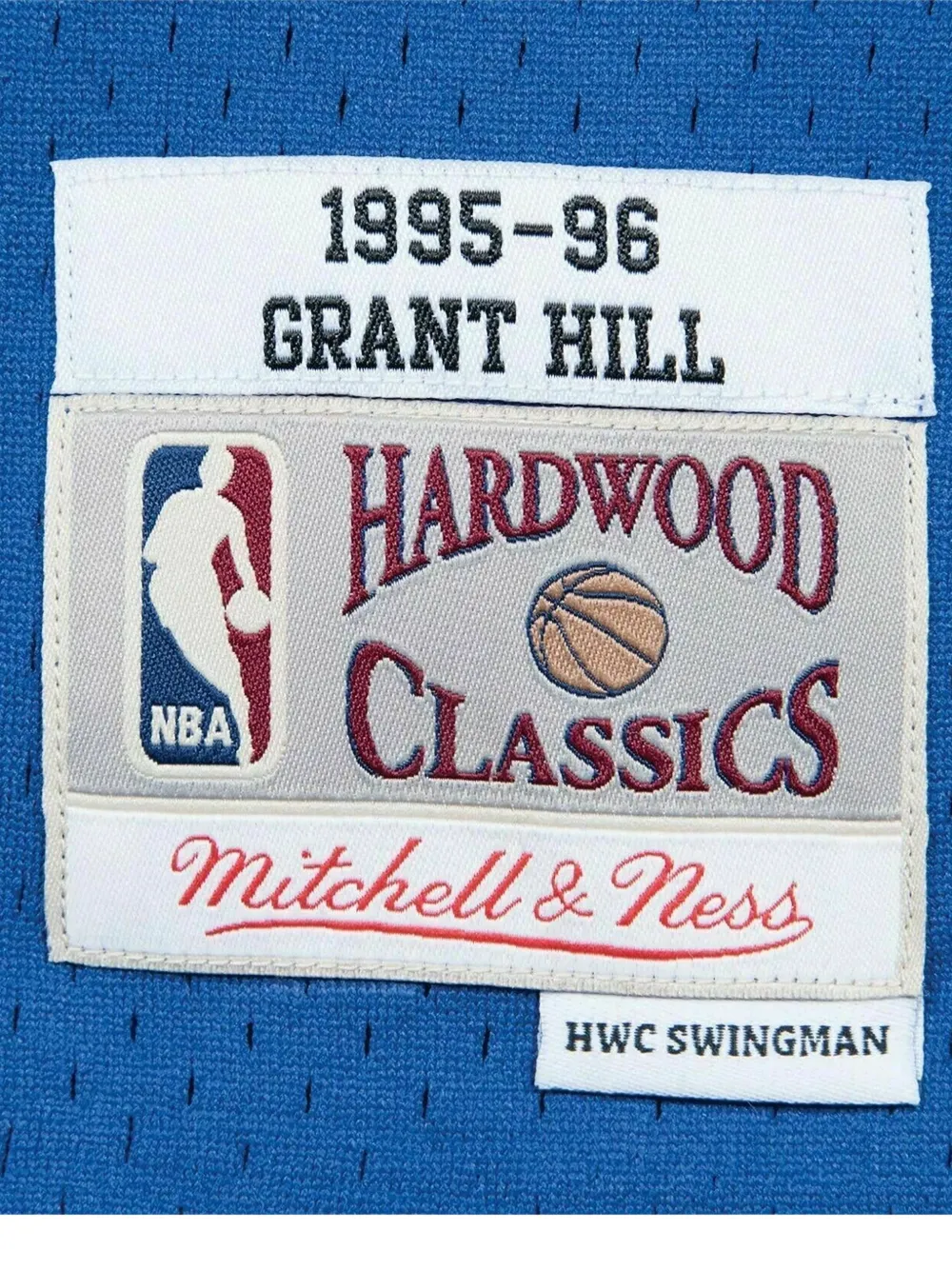 Mitchell & Ness x NBA Grant Hill Swingman Road gilet Blauw