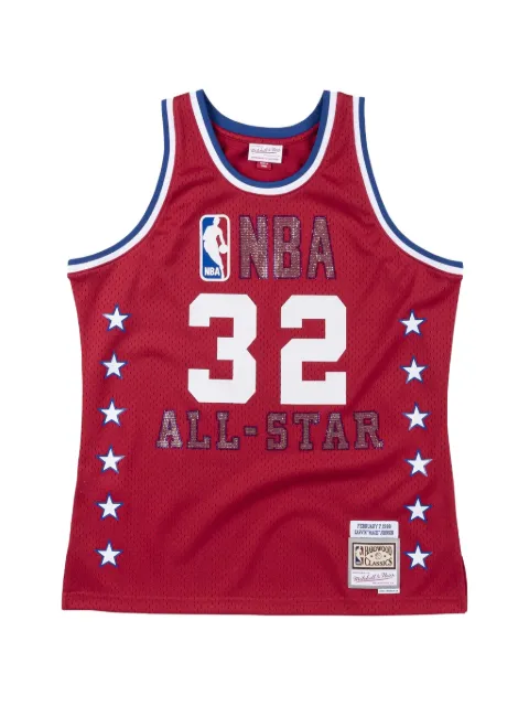Mitchell & Ness x NBA Magic Johnson Swingman vest med rhinsten