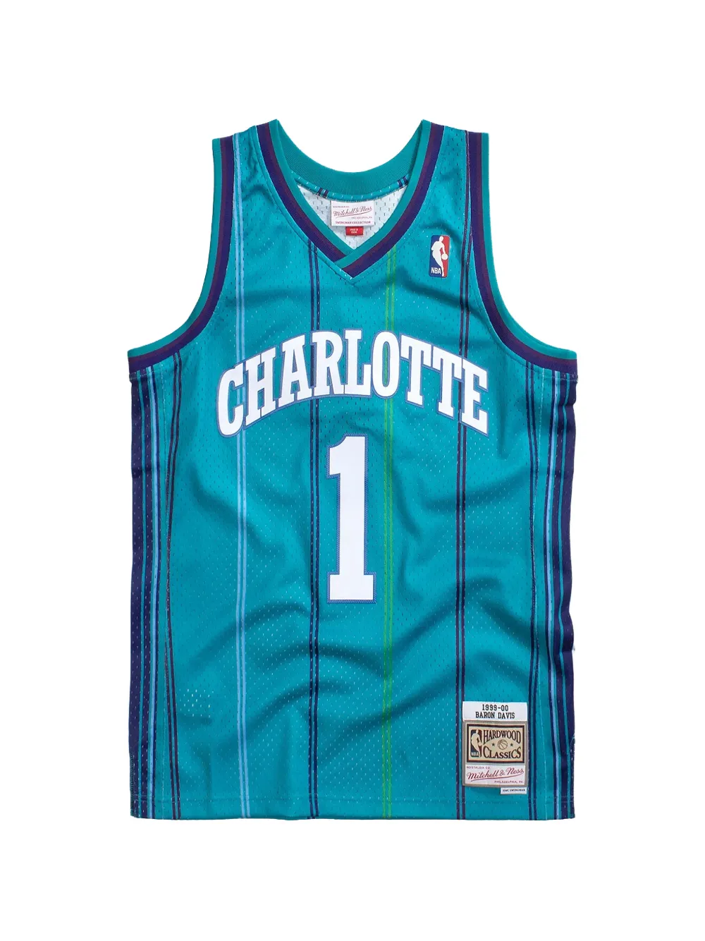 Mitchell & Ness x NBA Canotta con scollo a V - Blu