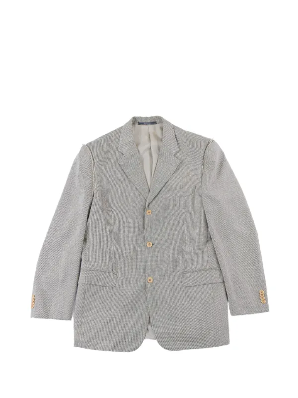 Bettter Upcycled Transformer Blazer in Neutrals