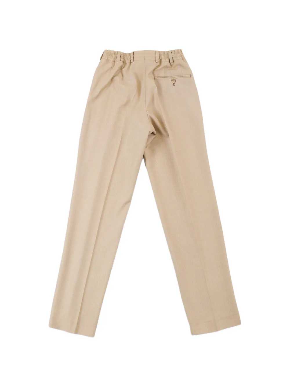 Bettter Upcycled Pleated Trousers in Neutrals, view 2