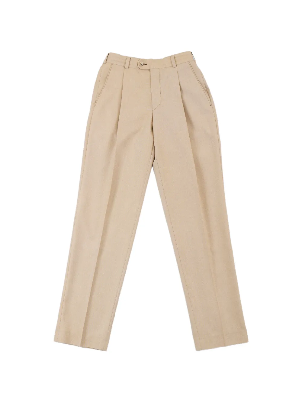 BETTTER Upcycled pleated trousers - Toni neutri