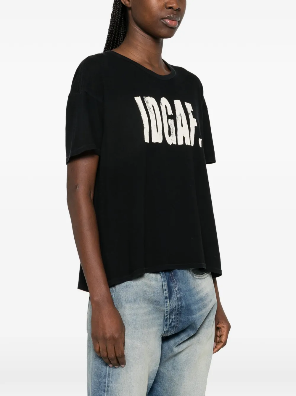  R13 Graphic-print T-shirt - Black 