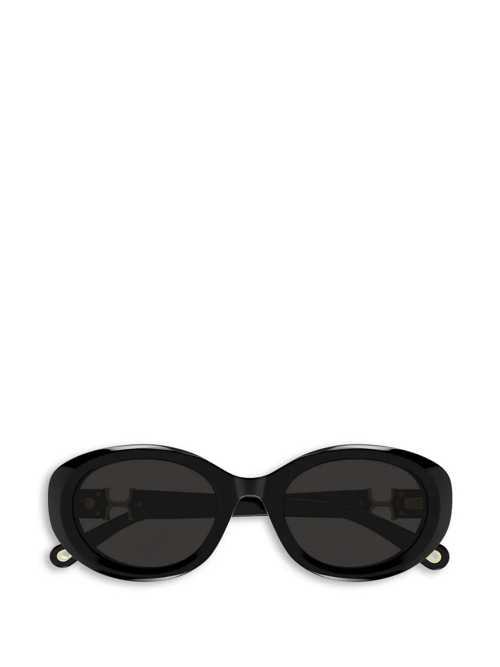 Chloé oval sunglasses - Nero