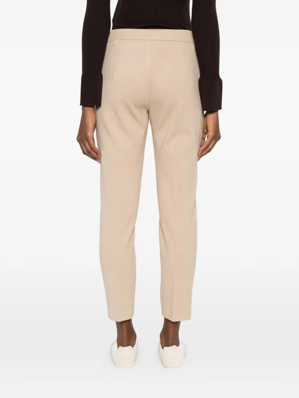 Max Mara Cropped broek Beige
